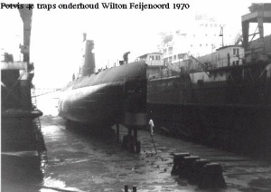Na-oorlogse wapenindustrie op de Nederlandse Scheepswerven. Wilton-Fijenoord bouwde onderzeeboten en fregatten.