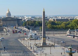 Obelisk in Parijs op de Place de la Concorde (I)